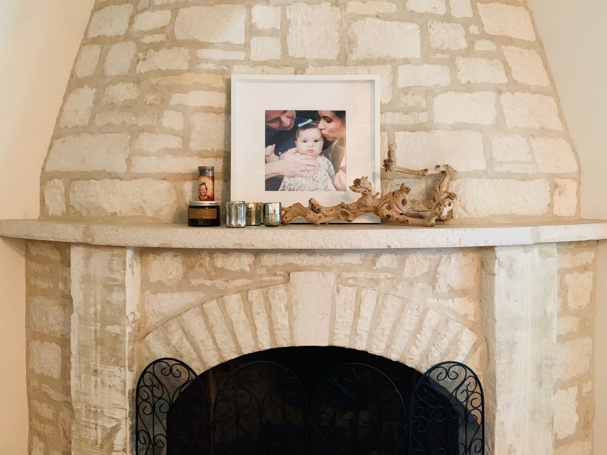 BEFORE/AFTER: Fireplace